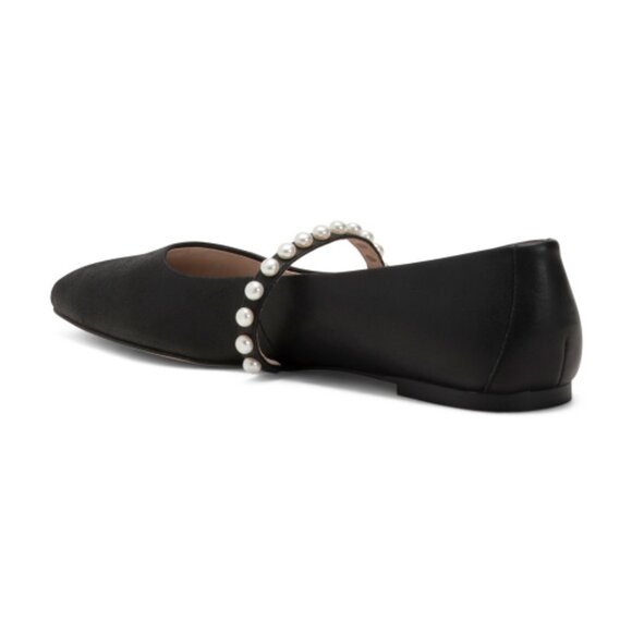 YOSI SAMRA Leather Cara Pearl Flats - Picture 3 of 4